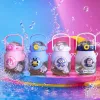 Colorful cartoon water cup, children's cute pattern insulated cup, 350ml, safe material Specification image